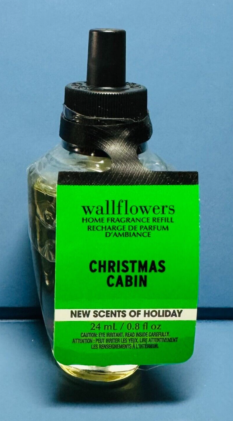 *NEW* CHRISTMAS CABIN ~ WALLFLOWER BULB  ~ Bath & Body Works ~ SHIPS FREE!-image