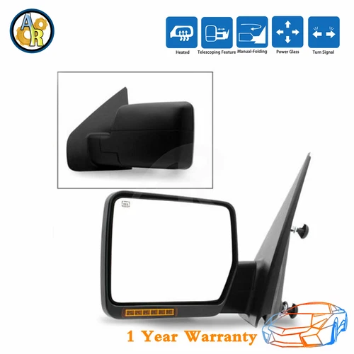 ★Left Power Heated Mirror For 2004 2005 2006 Ford F-150 Pickup Truck 5.4L 4.6L