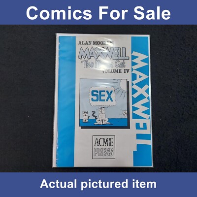 Alan Moore's Maxwell The Magic Cat Volume 4 RARE comic IV Acme Press (LOT#12330)