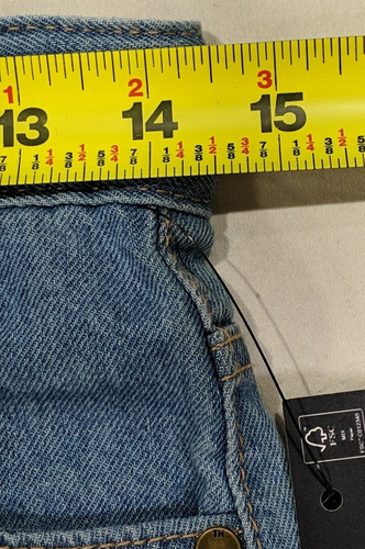 TOMMY HILFIGER Boy's Jean Shorts size 14R Two Tone Adj Waistband 100% Cotton NWT - Picture 5 of 19
