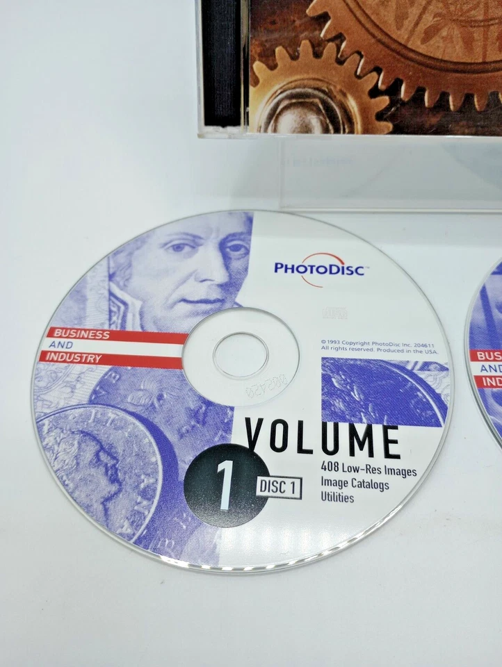 PhotoDisc Royalty-Free Stock Photos Vol 1 Business and Industry 2 CDs 408 Images - Image 3 of 4