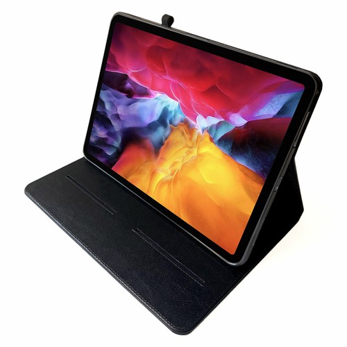 Leder Stand Case Apple iPad Pro 11" 2021 2.Gen Tasche Schutzhülle Tablet Cover - Picture 9 of 12
