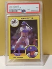 1991 KEN GRIFFEY JR #24 KENNER STARTING LINEUP  PSA 7 M BATTING GRADED CARD CHE