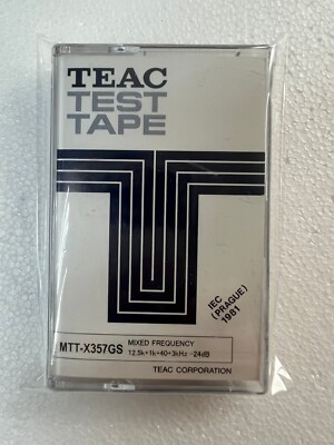 Bande De Test TEAC MTT-113CN - 1 Pièce Neuve, Origine Chine