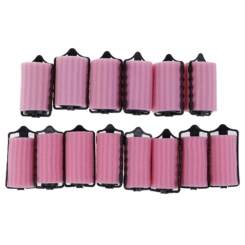 6/8Pcs Sponge Foam Cushion Diy Hair Styling Rollers Curlers Makers