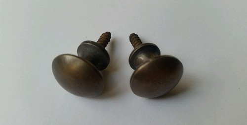 1 x Librería de abogado apilable de latón macizo, cofre de maquinista 5/8" perilla tirador #K2 - Imagen 5 de 9
