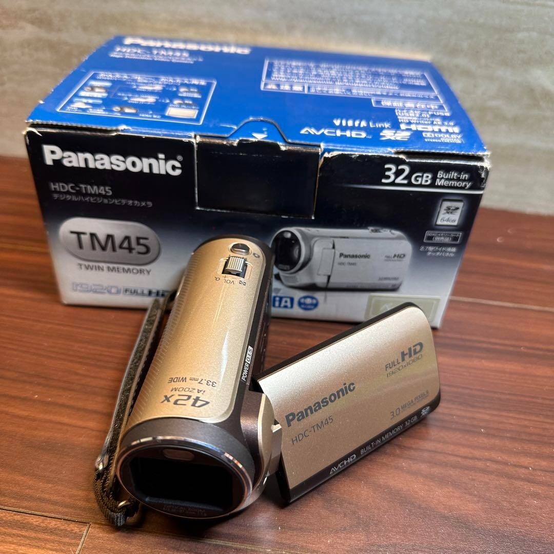 Panasonic HDC-TM45 フルHDビデオカメラ Amazon.co.jp: パナソニック デジタルハイビジョンビデオカメラ