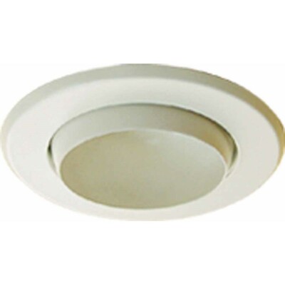 Volume Lighting White Recessed Eyeball Trim, White - V8502-6