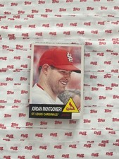 2022 TOPPS LIVING SET #556 JORDAN MONTGOMERY ST. LOUIS CARDINALS Print Run 1509