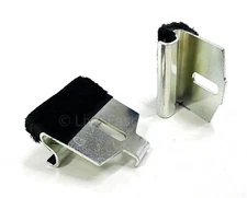 Pair Door Window Guide Stabilizers For 1968-1969 Camaro & Firebird