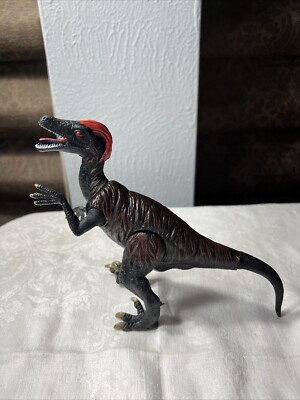Kid Galaxy Detailed Collector Quality  Toy Dinosaur. Fully Jointed Velociraptor