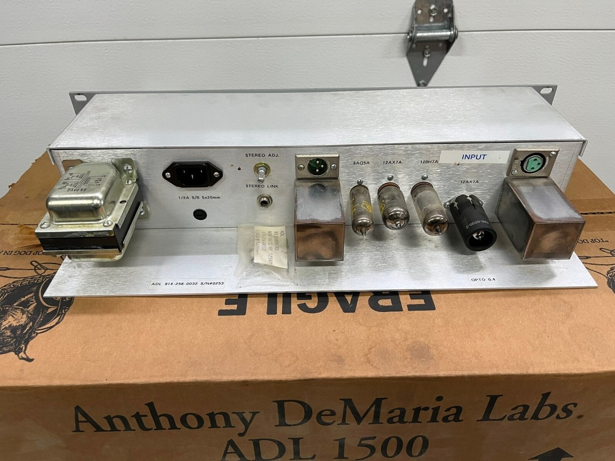Anthony DeMaria Labs ADL 1000 Tube Compressor - Vintage Rare | eBay