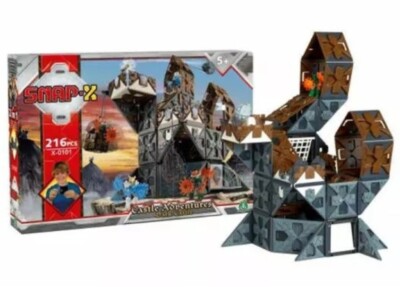 Snap-X Dark Castle Adventures - Neu in OVP - 216-teiliges Build & Play Set Bau