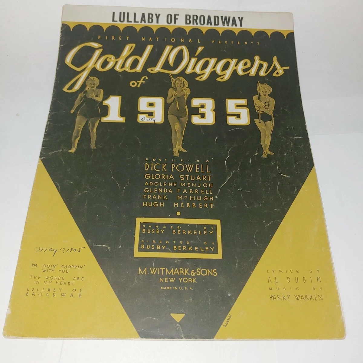 Lullaby of Broadway (From Gold Diggers of 1935) – Song by