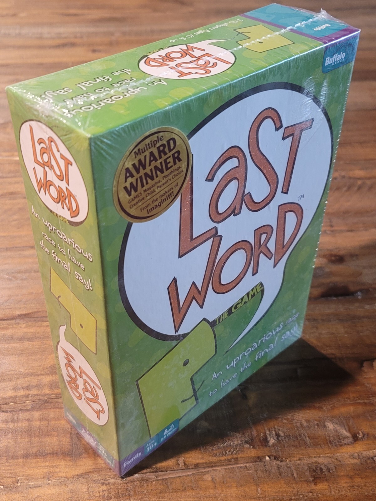 Brand New - The Last Word The Game by Buffalo Games USA, NIB, Adults 2-8 Players