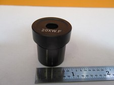 EYEPIECE OCULAR LENS 20X WF OPTICS MICROSCOPE PART AS PICTURED 7B-B-84