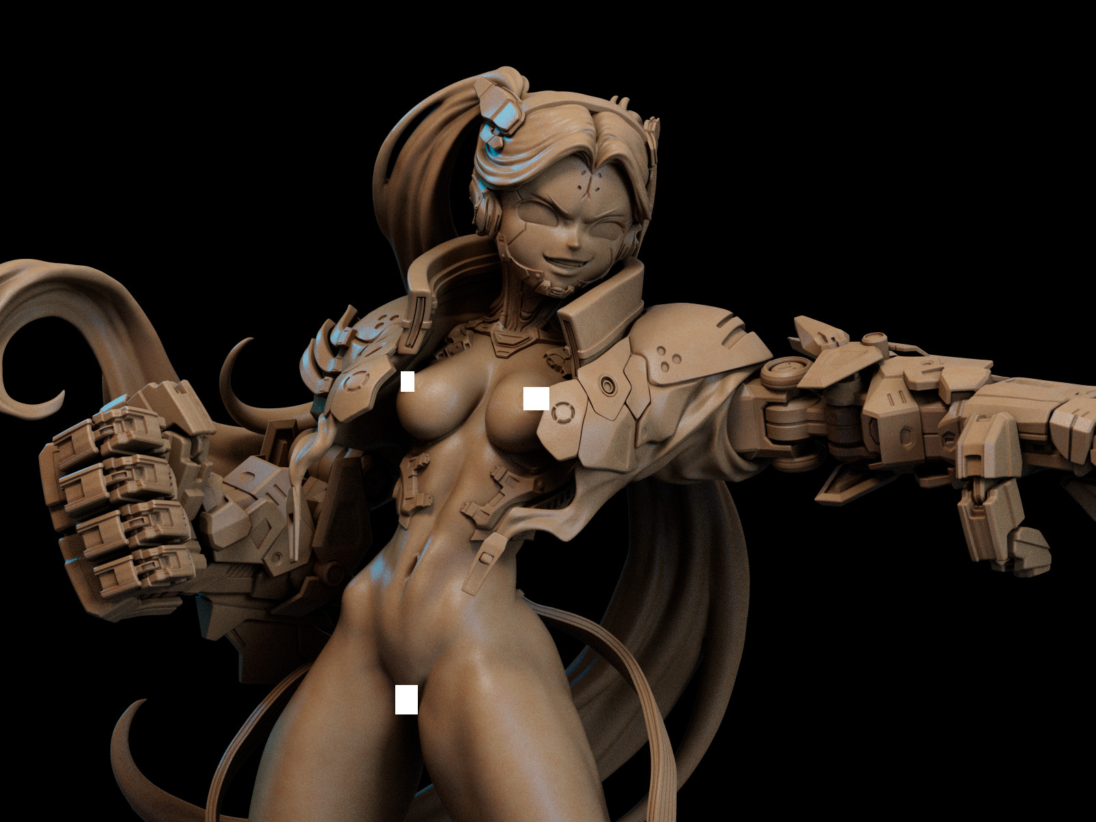Rebecca - NSFW / Nude - Resin Model - Various Sizes