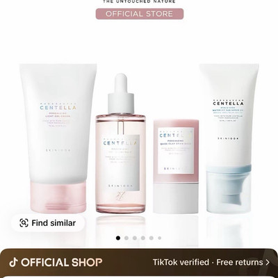 SKIN1004 Madagascar Centella Poremizing Pore Care Set Gel Cream Serum Mask