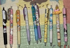 All New Sanrio Pens, One Erasable Pen, Ink Pens, Kuromi Hello Kitty Pochacco  ..