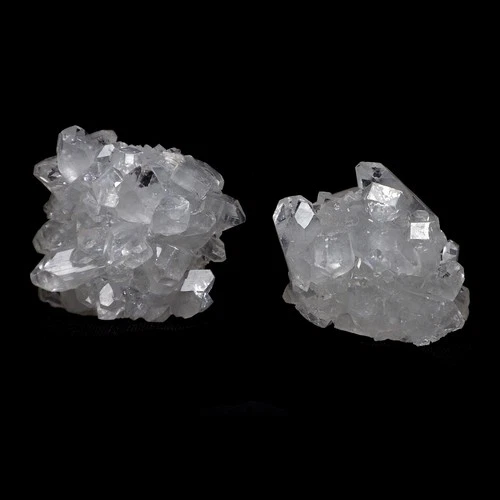 86 GMS. APOPHYLLITE 2 PIES NATURAL NICE FINE AWESOME CRYSTAL MINERAL INDIA#IM497
