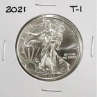 2021 Type-1 American Silver Eagle BU 1 oz #SC