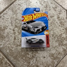 Hot Wheels 20 Toyota GR Supra Silver #157 New