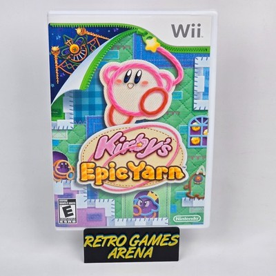 Kirby's Epic Yarn (Nintendo Wii) CIB COMPLETE