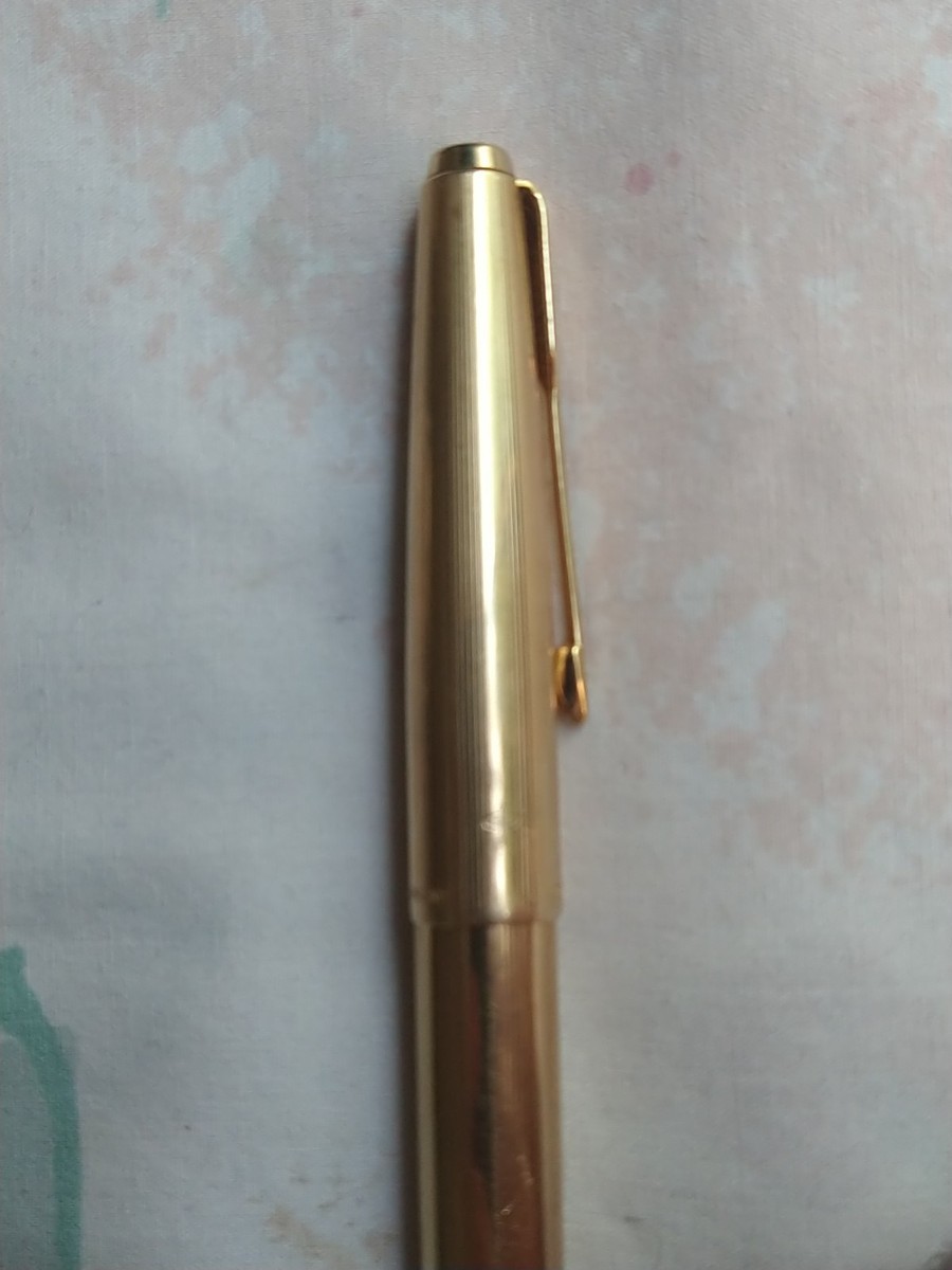 M70) PARKER 61 万年筆 1/10 12K G.F. キャップ 切手払OK Buy parker