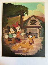 Disney Vacations Welcome Home to a Golden Afternoon Bret Iwan Art Print 8 x 10