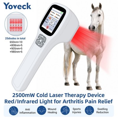 2500mW 25 Diode Infrared Laser Therapy 650nm 808nm 905nm 980nm Sports Injury