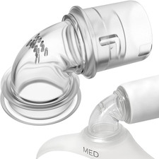 DreamWear Elbow Swivel Replacement   Silicone   CPAP Accessories   2 Pack