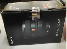 Sony 50mm F1.2 GM Full-Frame Large-Aperture G Master Lens Black