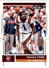 2017 Score #386 Isaiah Ford RC - FB