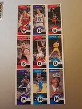 1996-97 Collector's Choice NBA Mini-Card Upper Deck Lot Of 3