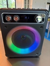 Karaoke Machine with 2 Wireless Microphones, Portable Bluetooth.