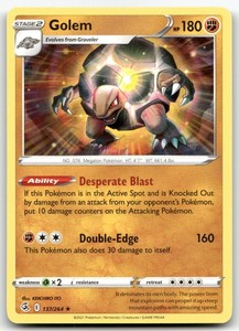 Golem 137/264 Fusion Strike Rare