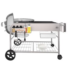 Grill Table for Weber 22" &18" Original Kettle, for Weber Grill Table, Stand ...