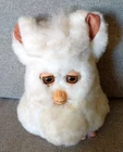 Vintage Furby Emoto Tronic 2005 Marshmallow 59294 Tiger Hasbro 21cm