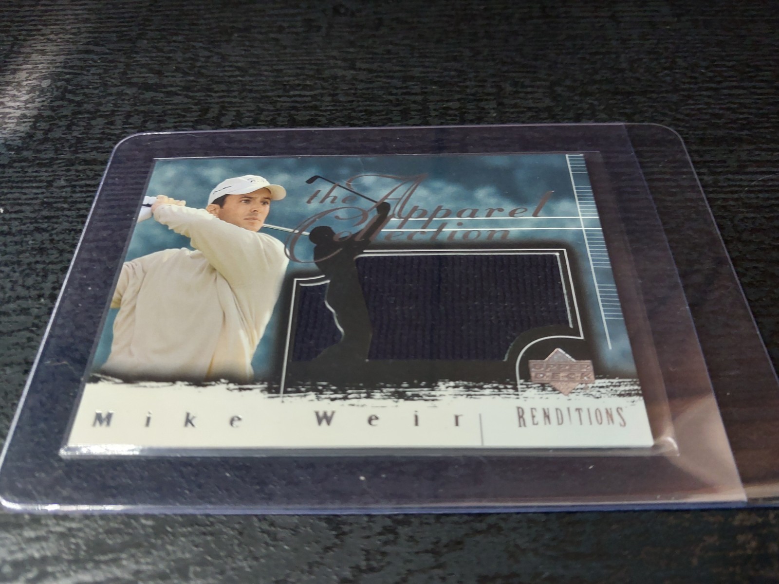 2003 Upper Deck Renditions Apparel Collection Mike Weir