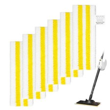 Vicloon 6 Pack Steam Cleaner Pads Compatible with Karcher 6 Pack, 6
