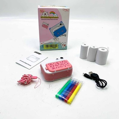 DIY Instant Digital Camera für Kinder in pink, Kamera für Kinder mit