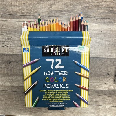 72 Watercolor Pencils Sargent Art
