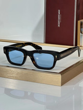JACQUES MARIE MAGE Unisex HavanaBlue Sunglasses MODEL JEFF SIZE 51  22 149