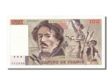 [#100789] Banknote, France, 100 Francs, 100 F 1978-1995   Delacroix  , 1988, UNC