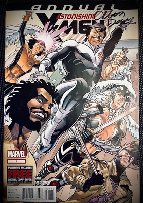 Marvel Comics: Astonishing X-Men, Annual #1. Signed By Allen Fine, NM 9.8  