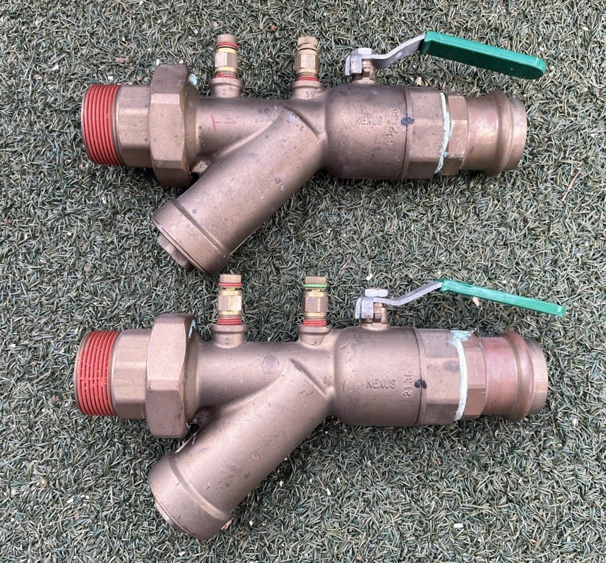 Lot of 2 Nexus UltraMatic UM150LF New Open Box Balancing Valves Press Fit 25GPM