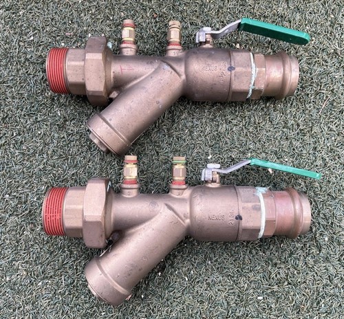 Lot of 2 Nexus UltraMatic UM150LF New Open Box Balancing Valves Press Fit 25GPM