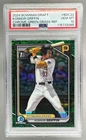 Konnor Griffin 2024 Bowman Chrome Draft #BDC-22 Green Grass 1st RC 25/99 PSA 10