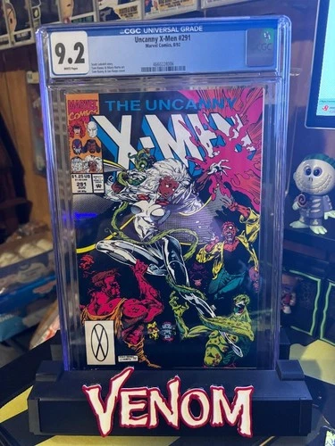 UNCANNY X-MEN #291 MARVEL COMICS CGC SLAB GRADED 9.2