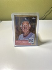 2022 Topps Chrome Platinum Anniversary - Sparky Anderson #487 Gold Refractor /50